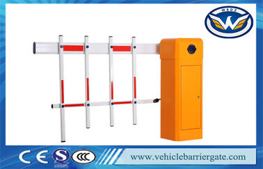Durable Vehicle Park Led Boom Barrier System For Highway Toll Gate Station