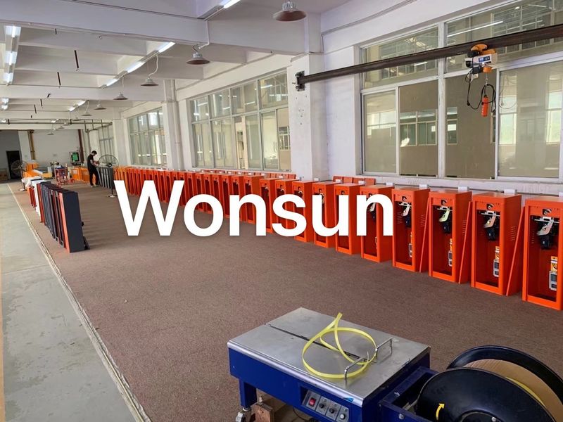 Shenzhen Wonsun Machinery & Electrical Technology Co. Ltd 製造者の生産ライン